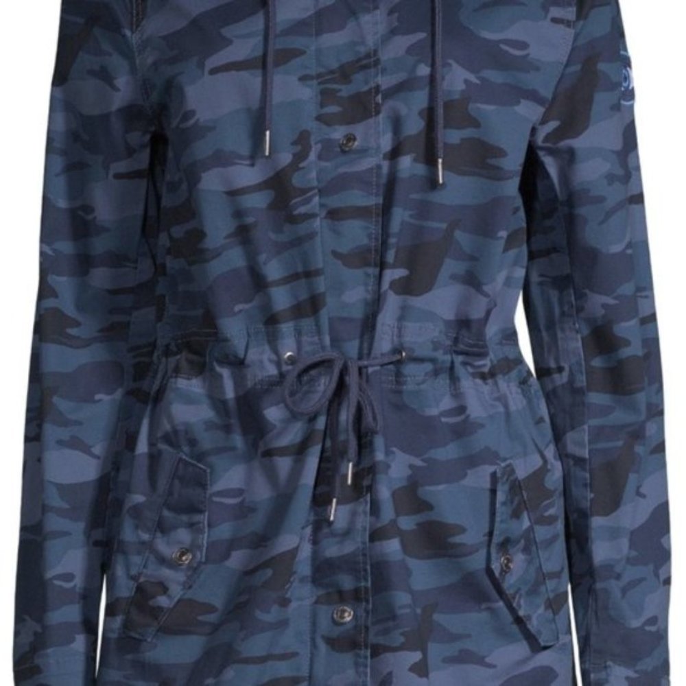 New Eye Patch Hooded Utility Jacket - image 3